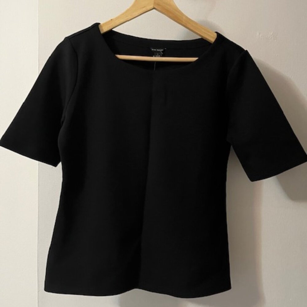 NWT Ann Taylor Structured Crewneck T